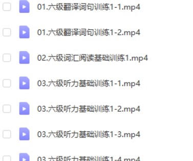 大学英语六级寒假训练营第2张