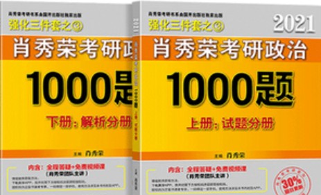 2021考研政治-肖秀荣政治课程合集第1张