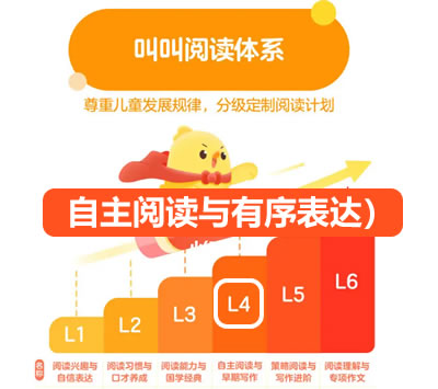 【叫叫阅读】叫叫分级阅读L4（自主阅读与有序表达）第1张