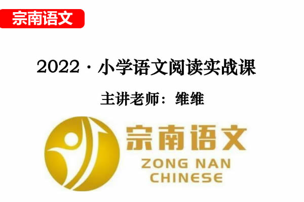 [宗南语文]《小学阅读绝招》36课实战特训视频第1张