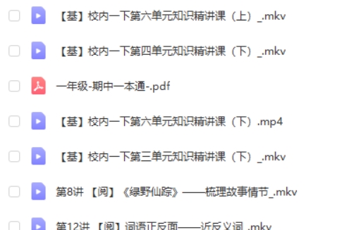 2023春下小学语文 一年级 部编版A+ 张智超  网课视频第3张