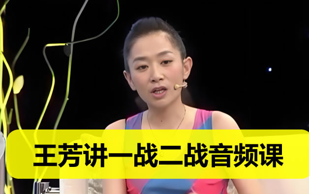 王芳讲一战二战音频课全套下载第1张