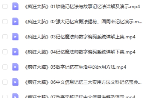 记忆魔法师袁文魁：记忆大师修炼六大心法  网课视频第2张