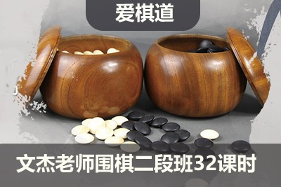 【爱棋道】文杰老师围棋二段班32课时第1张