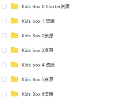 ​​​​​​​剑桥国际少儿英语Kids Box 第二版0-6季全第2张