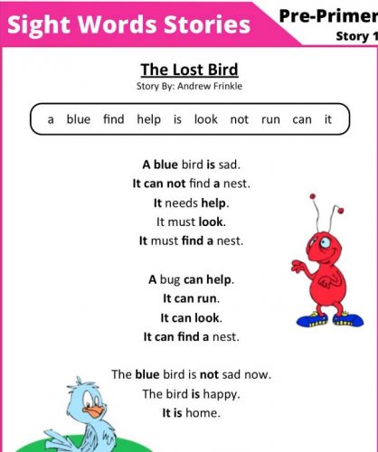 英语高频词小故事阅读+练习26篇-国外原版英语学习电子版资料第3张