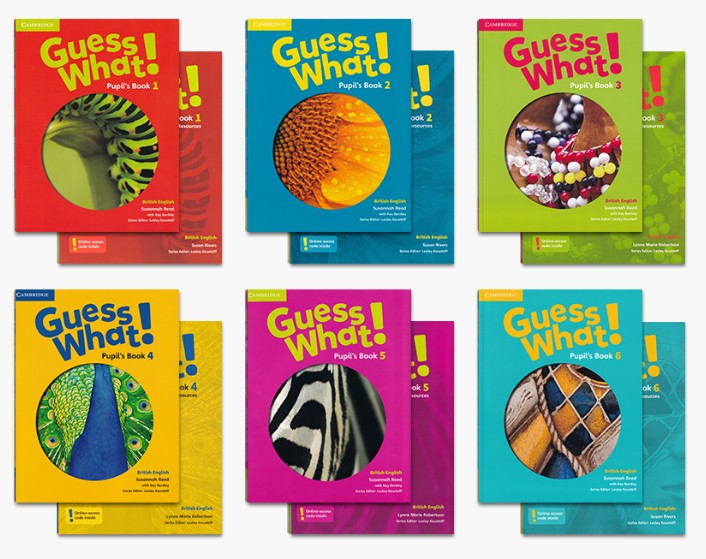 剑桥少儿零起点国际英语《Cambridge Guess What!》1-6级全 学生/教师用书+练习册+音/视频+软件等第1张