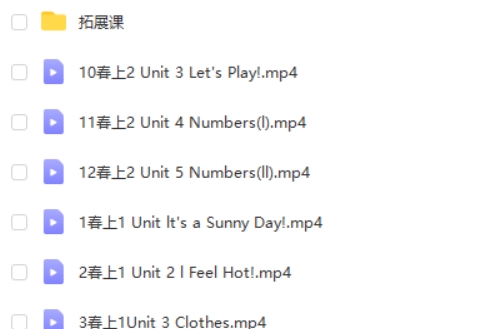 2023希望学春上杨细平小学二年级英语初级新概念英语预备二级网课视频第2张