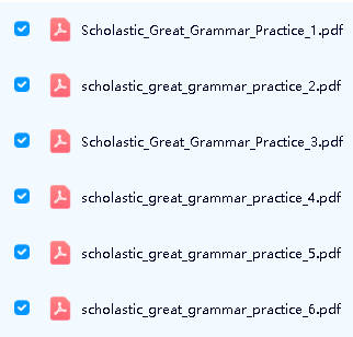 小学语法原版教材Great Grammar Practice 1-6级全套PDF下载第3张