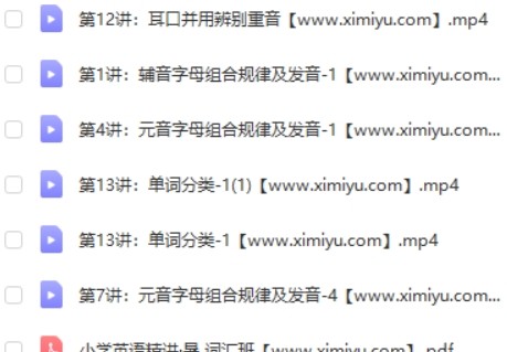 [朴新网校]16讲完结张甜大师班词汇+语法知识第2张