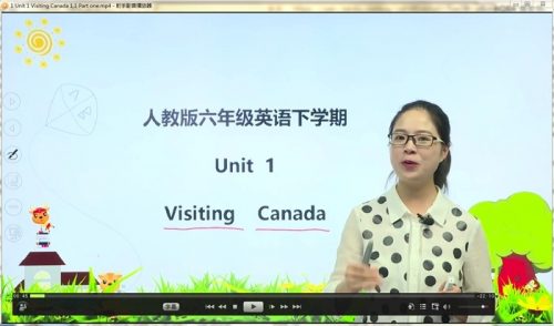 人教新起点小学一至六年级英语授课视频第1张