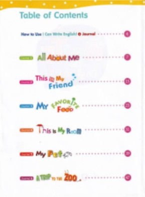 小学英文写作技巧练习册《I can write English》共3册PDF第2张