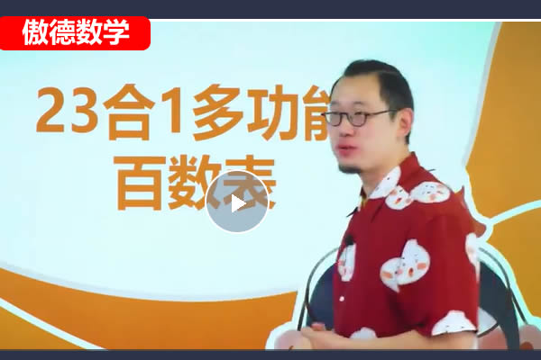 傲德数学老师2024小升初数学复习冲刺视频课程第1张