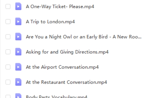 帮助孩子摆脱哑巴英语 English Conversation情景对话动画学习第2张