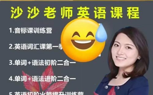 沙沙老师英语词汇课-第一季第1张