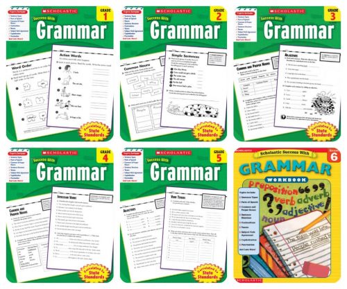 《Scholastic Success with》练习册 语法+写作+阅读理解+词汇+拼写-学乐必赢系列第1张