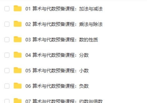 可汗学院数学教学视频-算术与代数预备课第2张