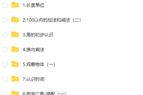 2023【洋葱学园】小学数学二年级上册同步动画人教版第2张