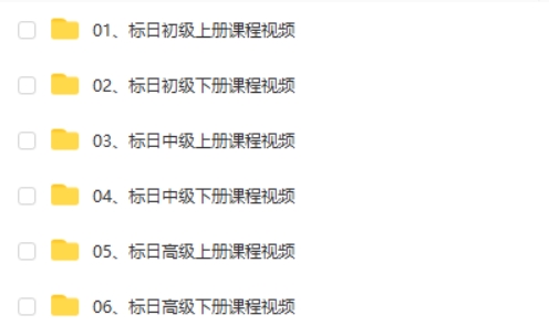 【葉子先生日语培训】新标日语学习(含初级+中级+高级)系统视频课程第2张