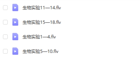 2025高中生物实验视频大全第2张