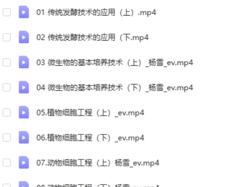 2022杨雪高中高二生物(春季系统班)网课视频第2张-亿卷 2022杨雪高中高二生物(春季系统班)网课视频第2张