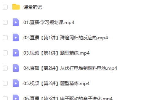 2025李伟高二化学暑假班网课视频第2张