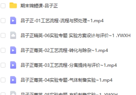 2023吕子正高中高考化学（高考复读寒假班）第2张