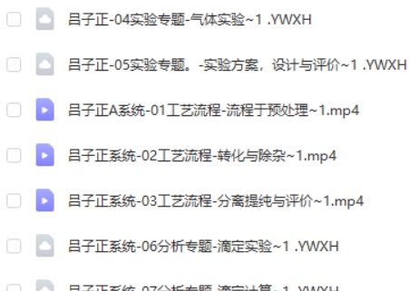 2023吕子正高中高三高考化学（二轮寒假班）第2张