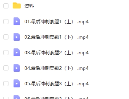 2023李政高中高考化学（最后冲刺套题）视频+PDF第2张