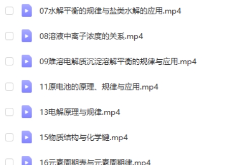 2024孔维刚高三高考化学网课（秋季班）视频第2张