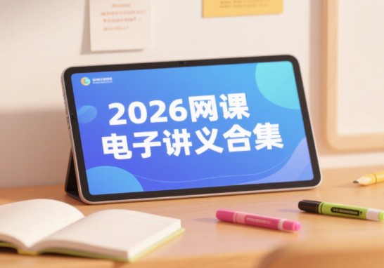 2026李辉陈焕文张鹏李政夏梦迪赵礼显刘勖雯网课电子讲义合集第1张