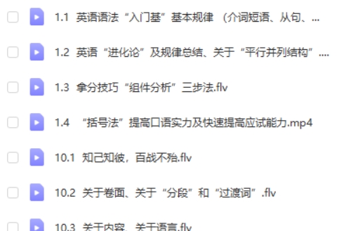 新东方在线-李辉-高中英语全程班课程知识点全面覆盖网课视频第2张