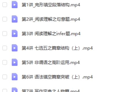 2023王赞-高中高二英语-寒假班第2张