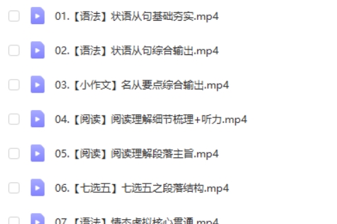 2024-2025郭艺高中高二英语暑假班网课视频第2张