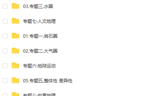 2024刘勖雯高三高考地理(一轮)网课视频第2张