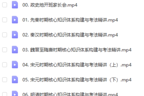 2024褚润高三高考历史(暑假班)网课视频第2张-亿卷 2024褚润高三高考历史(暑假班)网课视频第2张