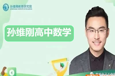 孙维刚高中数学视频全套第1张