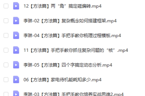 2024李琳高二物理（秋季班）网课视频第2张