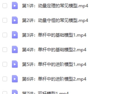 2023赵星义高中高二物理(寒假班)网课视频第1张-亿卷 2023赵星义高中高二物理(寒假班)网课视频第1张