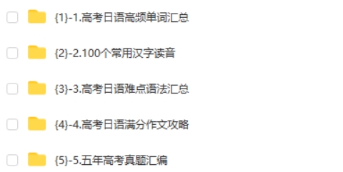 【2024春】高二日语备考精华课PDF下载第2张