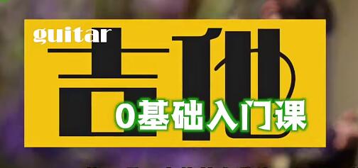 吉他教程《零基础学吉他》入门基础知识教学视频第1张