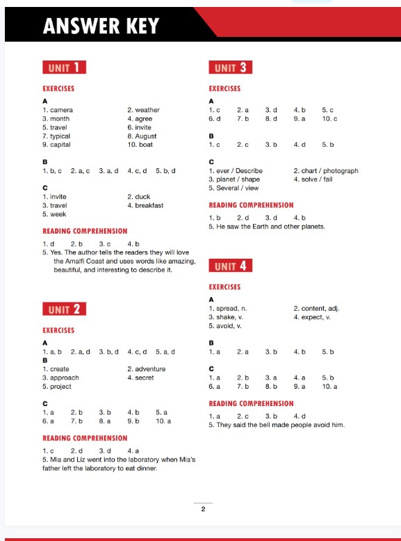 4000 Essential English Words 2018年第二版教材PDF 含课本|答案+音视频等全套第5张