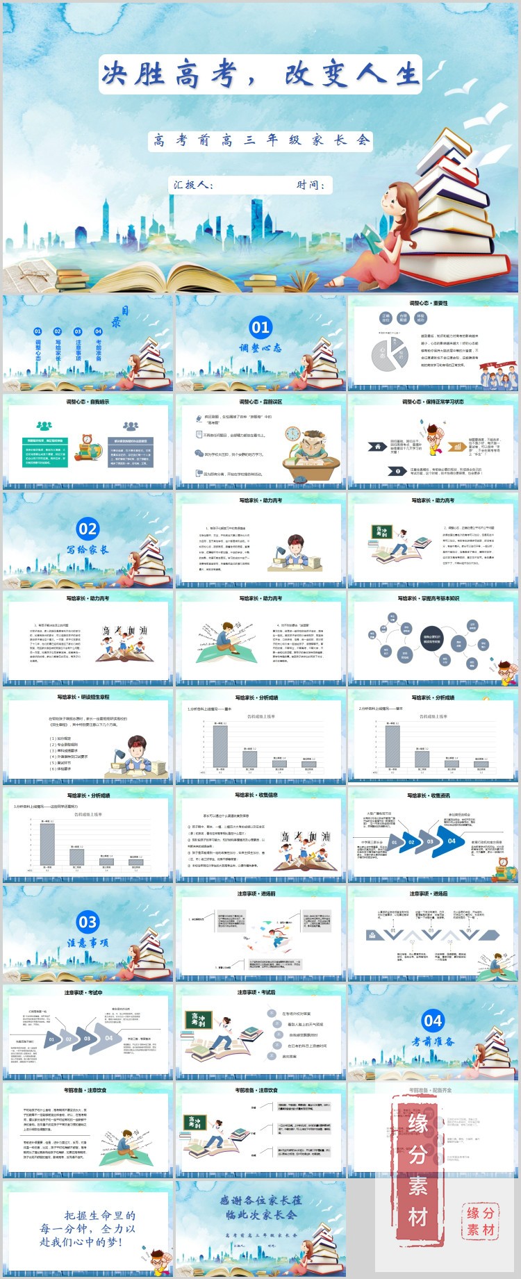 高中初中小学家长会课件全套下载通用家长会PPT课件【精品版】第4张
