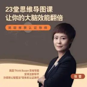【张蕾】23堂思维导图课让你的大脑效能翻倍（视频）第1张