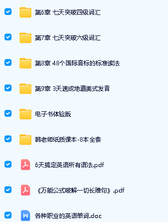 韩宇极简英语全套视频课程下载第3张