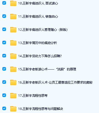 王新宇29套视频课程合集下载第3张