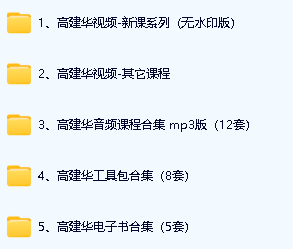 高建华视频课合集+工具包-企业团队职场营销全套第2张