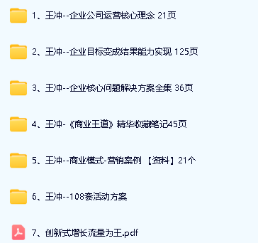 王冲视频课程全套合集下载第7张