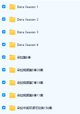 爱冒险的朵拉1-8季（中文+英文版）全套下载第2张