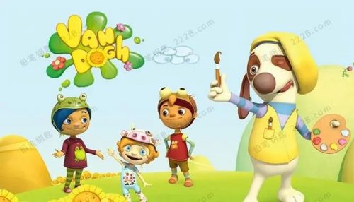 《神笔狗狗 Van Dogh》中文版全104集-绘画类动画第1张